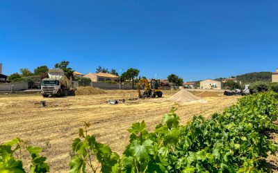 DÉMARRAGE DES TRAVAUX – Le Chardonnay 🚧