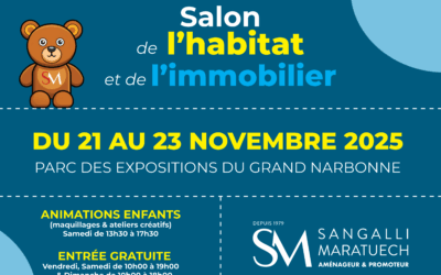 Retrouvez-nous au Salon de l’Habitat et de l’Immobilier de Narbonne